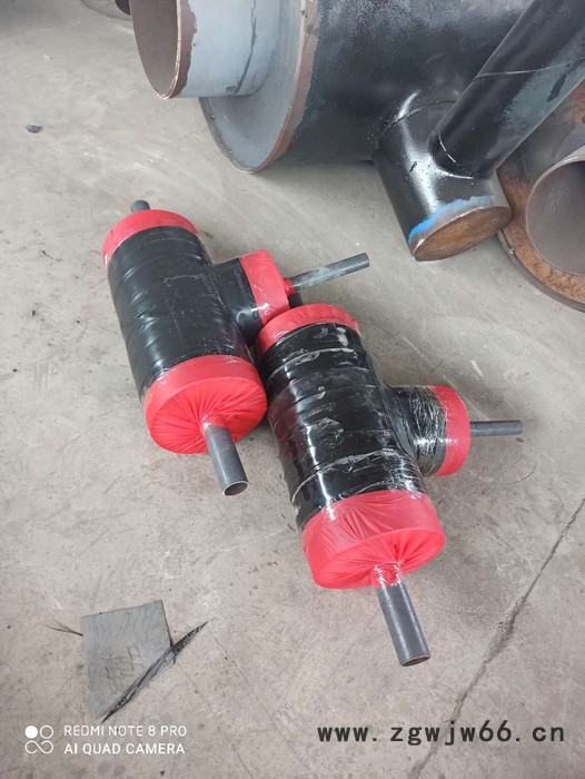 钢套钢保温管件 钢套钢保温三通 捷通管道制造厂家 实体厂家图4