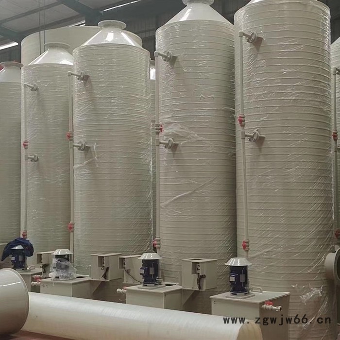 厂家订做 PP喷淋塔 PP废气塔 PP酸雾塔 PP活性炭吸附箱 PP方形风管PP管件图3