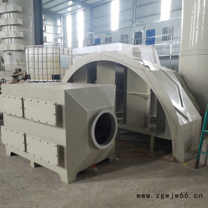 厂家订做 PP喷淋塔 PP废气塔 PP酸雾塔 PP活性炭吸附箱 PP方形风管PP管件图4