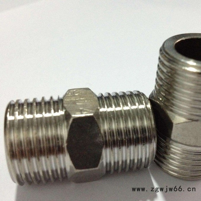 君弘  厂家供应    液压管件 过渡接头   不锈钢对丝直通  不锈钢接头图6
