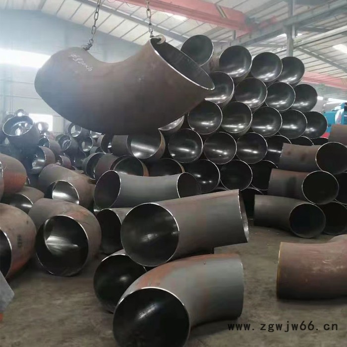 管道生产 盛弘管件生产 大口径对焊弯头 90°圆管无缝铁弯头 虾米腰陶瓷耐磨弯头 龟甲网耐磨弯头图4