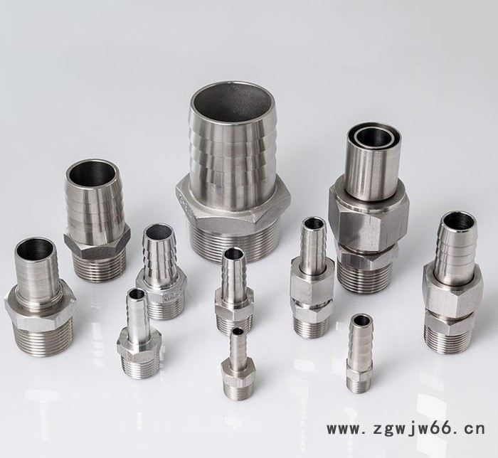 不锈钢活接头 外六角金属管件 不锈钢紧固零配件可定制图3