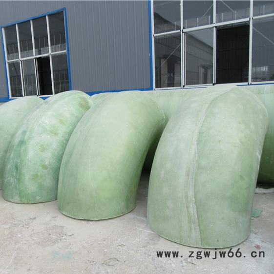 保定 玻璃钢脱硫塔弯头 鸿硕 玻璃钢压力弯头 玻璃钢树脂管件图5