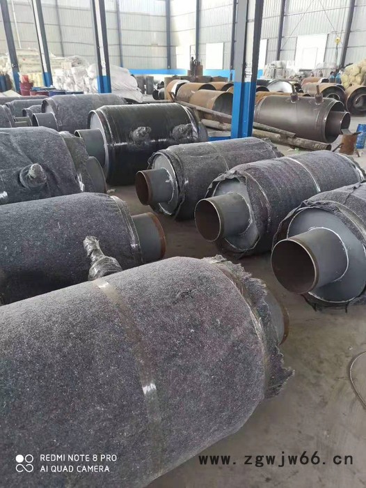 鑫友元 钢套钢蒸汽保温管道 内滑动钢套钢蒸汽保温管 外滑动钢套钢保温管 及各种保温防腐管道 管件 实体厂家来图定制