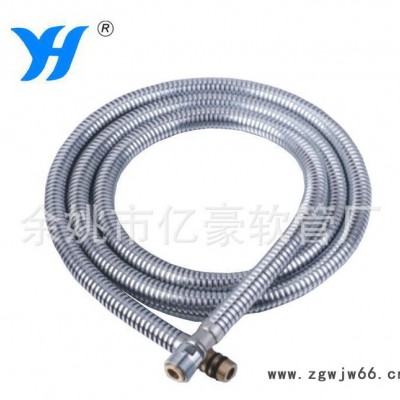 水暖花洒不锈钢软管弹力伸缩淋浴五金配件电镀花洒软管喷头
