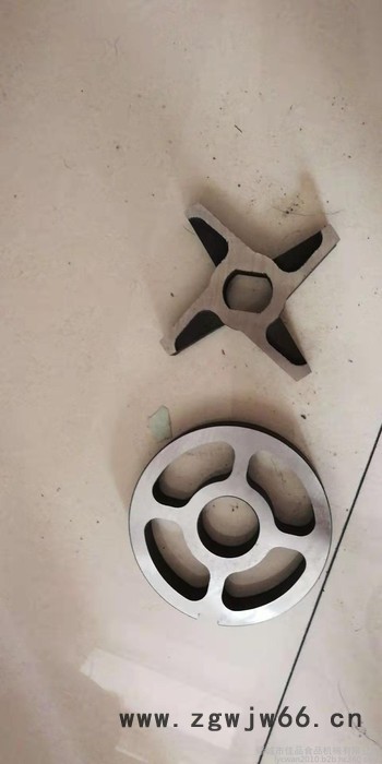 佳品机械供应大型冻肉绞肉机配件 250绞肉机绞刀具，孔板预切板 160绞肉机配件 200大型绞肉机 绞肉机刀具图6