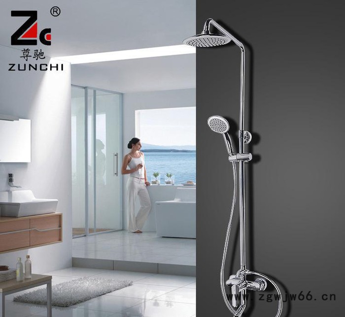 淋浴水龙头,水暖五金,淋浴套装,电镀水龙头,多功能顶喷,水暖五金臨图2