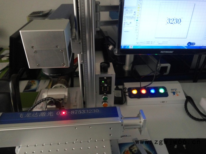 光纤激光打标机，刀具刄具激光打字机供应批发采购图4