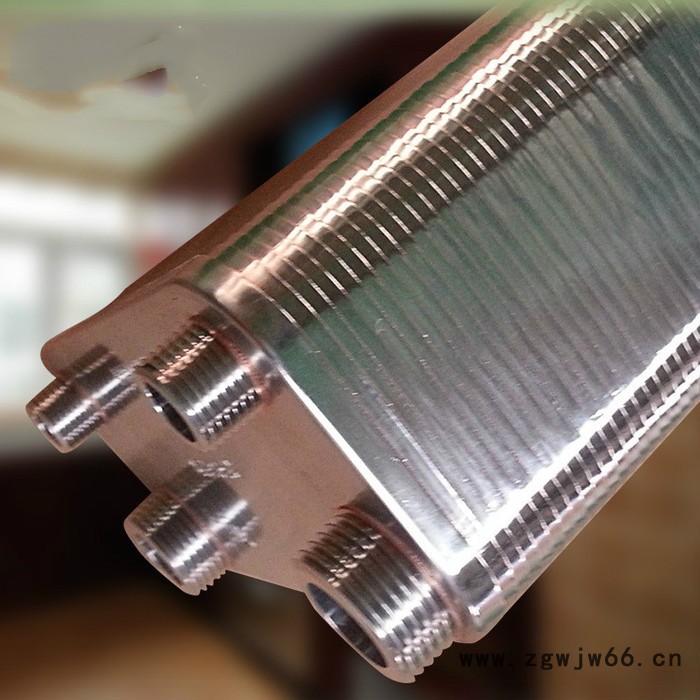 诺德威 过水热 50片/层 五年质保 水暖五金过水热 换热器 暖气片热水器 散热器 热水交换器图6