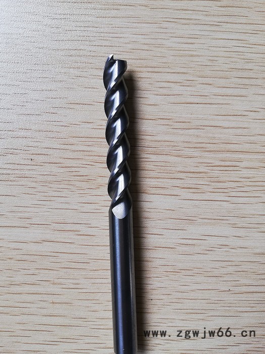 乾川 45-50°三刃铣刀 数控铣刀 钨钢数控硬质合金刀具 标长加长图3