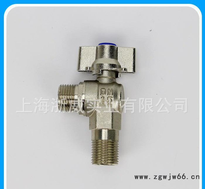 直销热水器专用三角阀 阀门 水暖五金配件图2