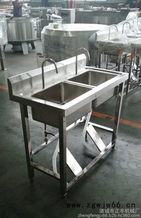 ZF 刀具消毒器 单槽刀具消毒器 不锈钢消毒洗手槽 消毒洗手槽图1