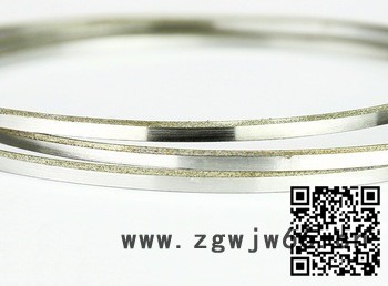 曼德MD10512金刚石工具 金刚石不锈钢无缝环形带锯刀片 钢锯条金刚石带锯条切割玻璃水晶石材适用图4