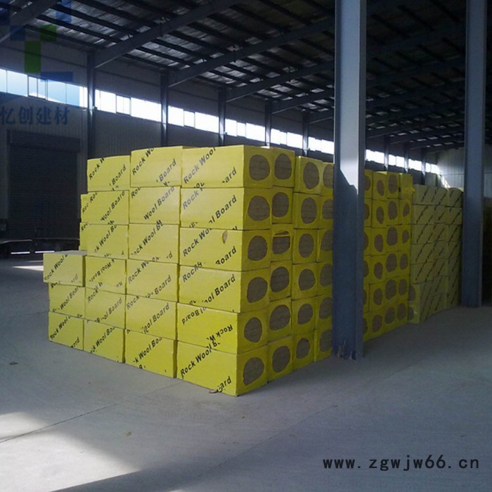 防水岩棉板 高强度岩棉材料 岩棉复合板 防火材料图4