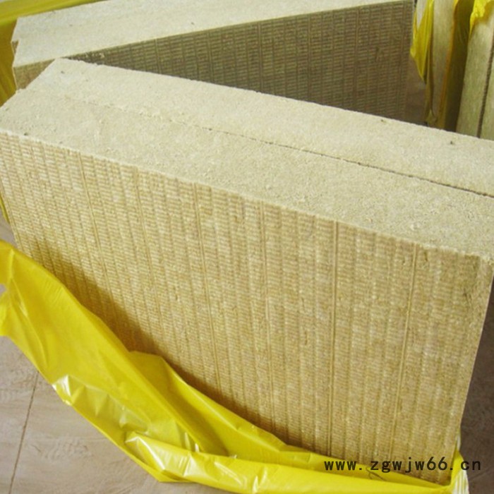 防水岩棉板 高强度岩棉材料 岩棉复合板 防火材料图3