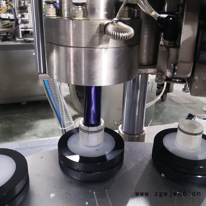 广州家韧加热全自动灌装封尾机 乳膏软管灌装机 去角质啫喱罐装封尾机带刀具图4