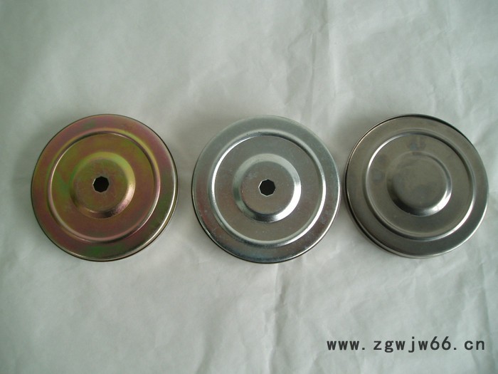 供应顺豪五金φ100压紧式水温或水暖表壳，表座表面镀彩锌，表盖304抛光温度表图2