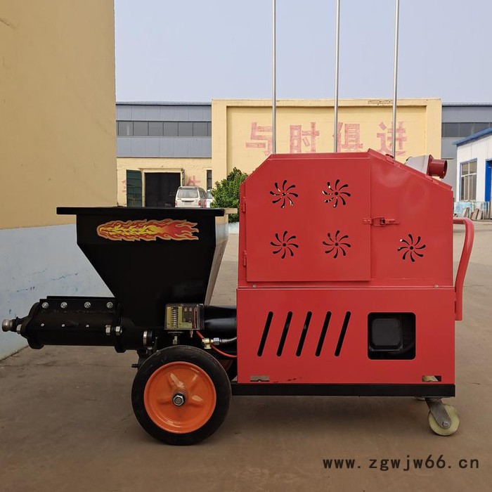 真石漆 界面剂 防火涂料 JS材料喷涂机 真石漆喷涂机 石膏防火材料喷涂机喷涂机图2