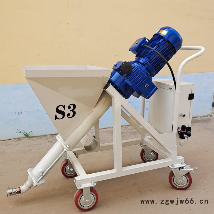 真石漆 界面剂 防火涂料 JS材料喷涂机 真石漆喷涂机 石膏防火材料喷涂机喷涂机图5