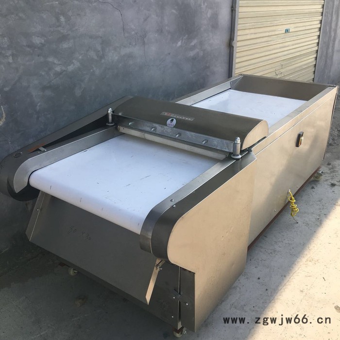 金佳机械水果切丁机 多功能海带切丝机 6个厚刀具冻肉切肉机视频图7