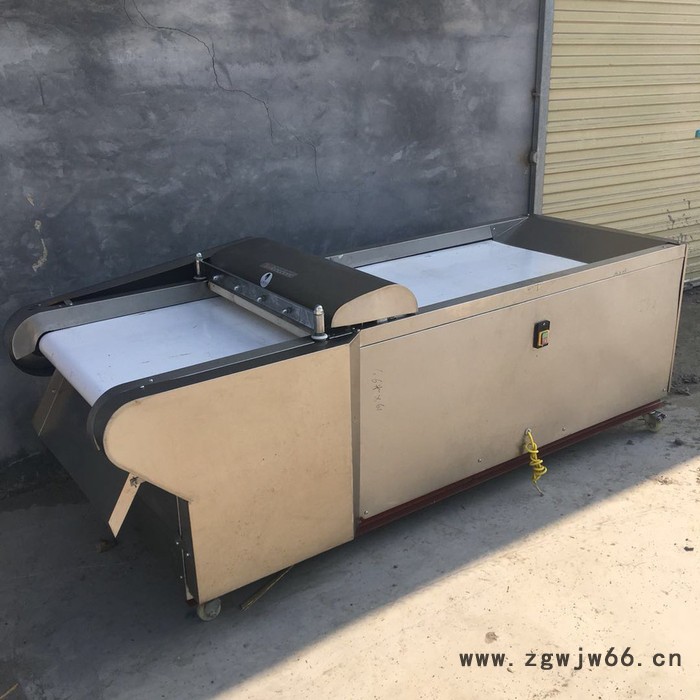 金佳机械水果切丁机 多功能海带切丝机 6个厚刀具冻肉切肉机视频图5