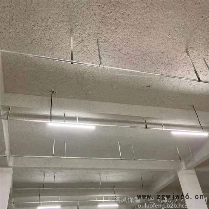 防火材料无机纤维喷涂 硬质矿物纤维喷涂 无机纤维喷涂施工 欧洛风图7