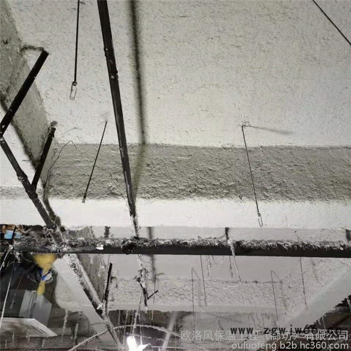 防火材料无机纤维喷涂 硬质矿物纤维喷涂 无机纤维喷涂施工 欧洛风图4