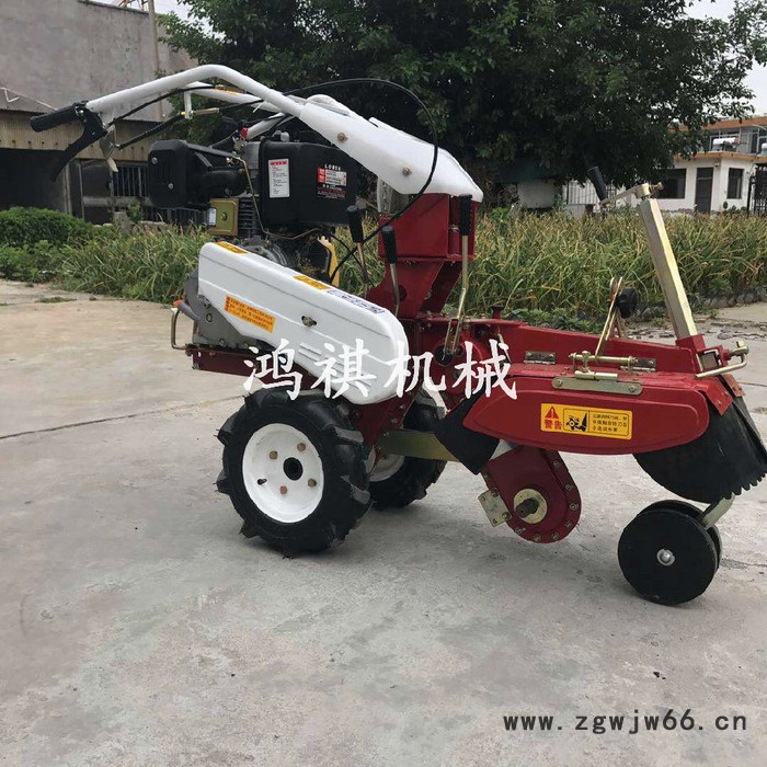 柴油开沟机价格 T汽油柴油电启动开沟机 配套开沟刀具开沟机图5