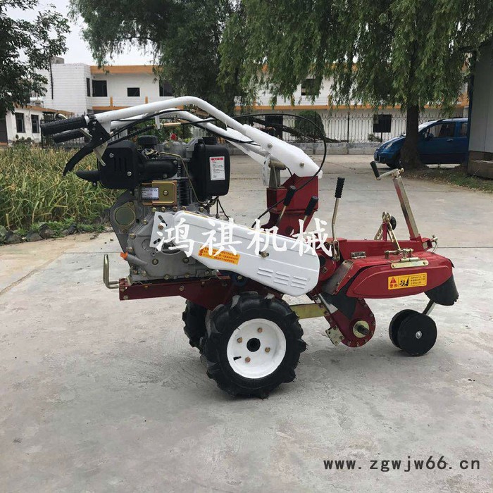 柴油开沟机价格 T汽油柴油电启动开沟机 配套开沟刀具开沟机图7