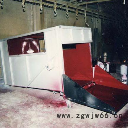 耐磨防腐防火材料80SU喷涂型聚氨酯螺旋溜槽喷涂图3