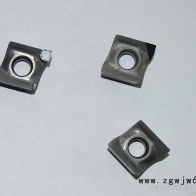 品牌（LEEPPLE）型号（ DCMW 060202）数控刀具PCD刀粒 焊接金刚石刀 PCD