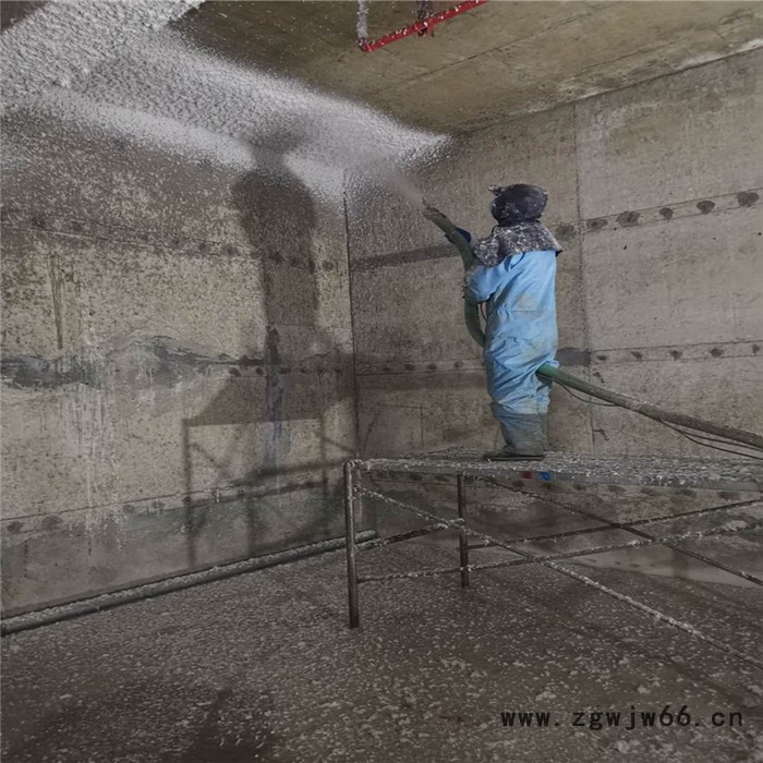 耐火保温纤维喷涂棉 隔音耐火材料 吸声降噪纤维图4