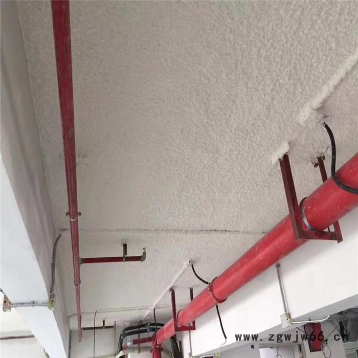 耐火保温纤维喷涂棉 隔音耐火材料 吸声降噪纤维图7
