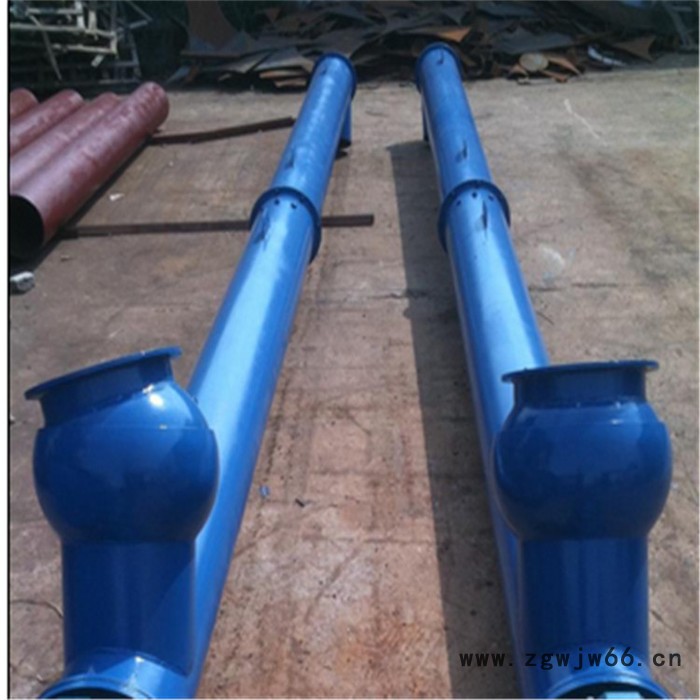 灵石供应螺旋提升机 防火材料上料机 农业螺旋喂料机图4