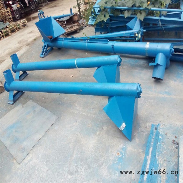 灵石供应螺旋提升机 防火材料上料机 农业螺旋喂料机图3