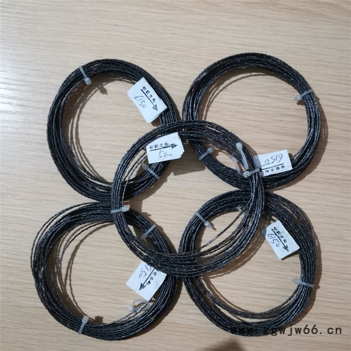 凯杰6000 水泥发泡门芯板切割线刀 泡沫玻璃切管用切割线刀 数控海绵方形切割刀具 钢丝缠绕锯条图6