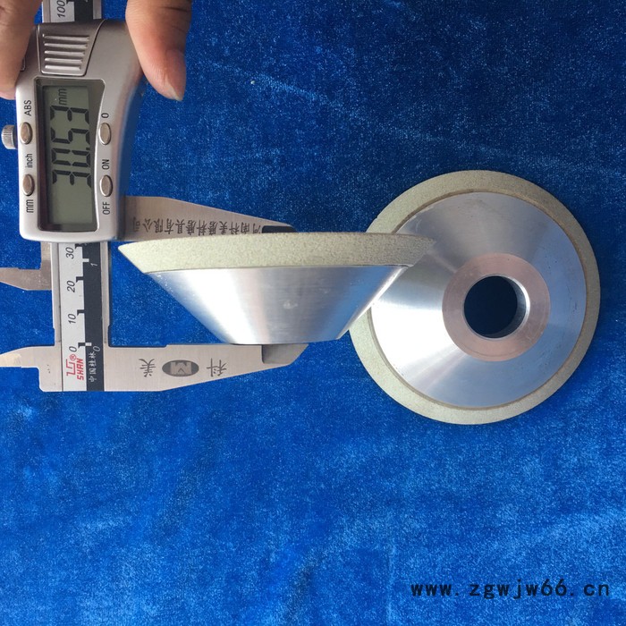 科美牌 150直径 陶瓷CBN碗型砂轮 精磨研磨陶瓷砂轮 PCD刀具专用 陶瓷金刚石砂轮图4