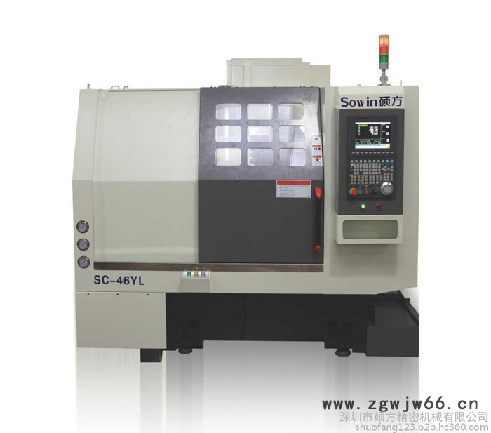 硕方SC-46Y车铣复合数控车床|液压刀塔|动力刀具图3