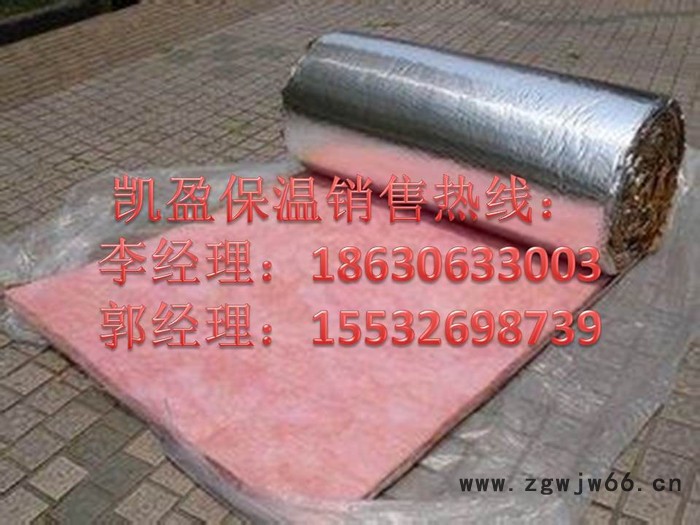 凯盈河北大城供应玻璃棉卷毡   保温 防火材料图2
