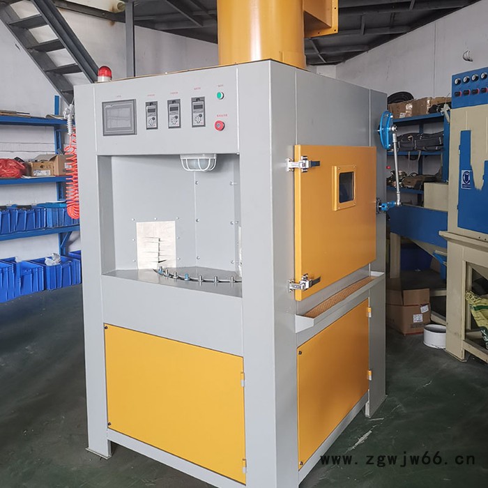 自动喷砂机合金刀具强化表面中山转盘喷砂机图7