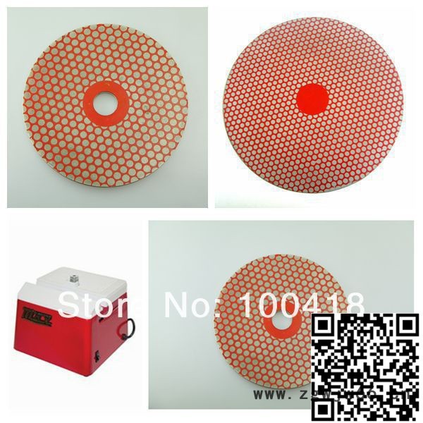 曼德MP6260玻璃深加工金刚石合金磨盘玻璃研磨圆片金刚石刀具玻璃机器外贸出口金刚笔砂轮刀图3