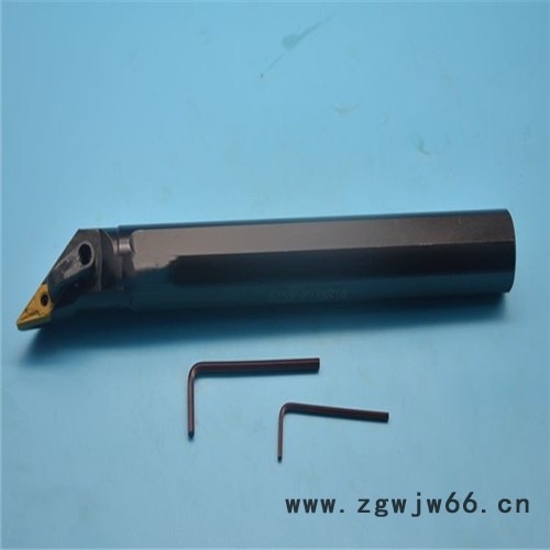 数控车刀95度内孔镗孔刀杆台阶清角端面圆弧轮毂加工刀具MVXNR16 买数控车刀选南京维克合金工具厂