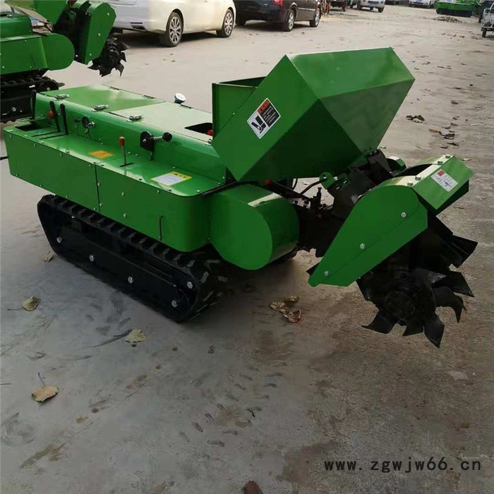 金佳 果园施肥松土旋耕机 更换刀具快捷方便开沟机 柴油动力农田开沟机图5