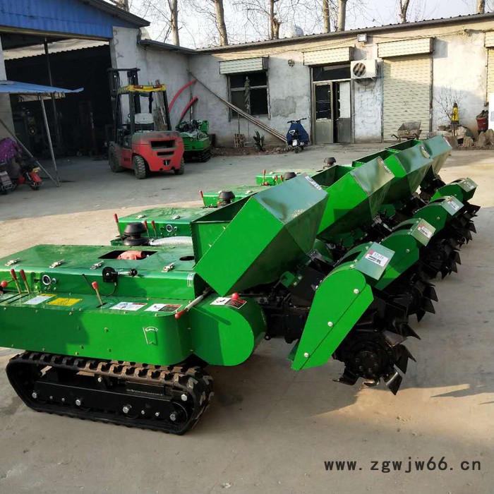 金佳 果园施肥松土旋耕机 更换刀具快捷方便开沟机 柴油动力农田开沟机图6