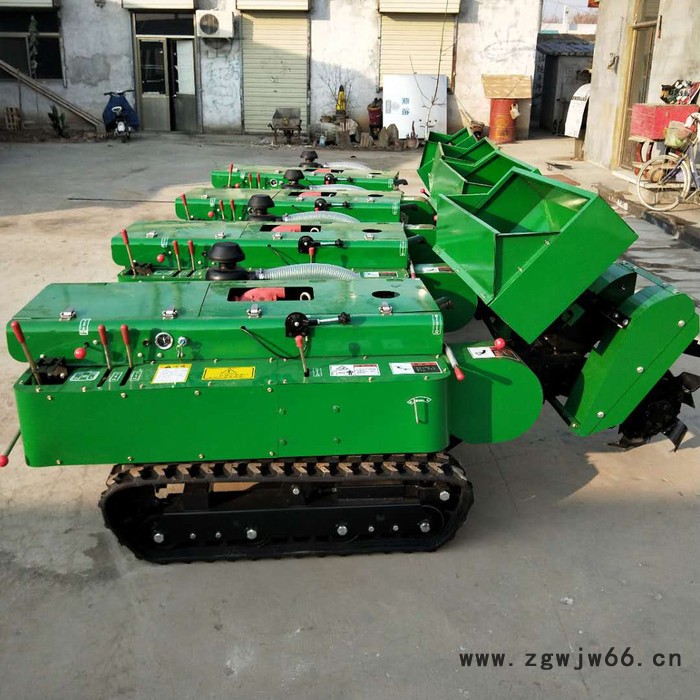 金佳 果园施肥松土旋耕机 更换刀具快捷方便开沟机 柴油动力农田开沟机图2