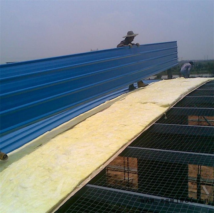 玻璃棉卷毡 屋顶隔热毡 内墙填充用隔音棉吸音棉A级防火材料图4