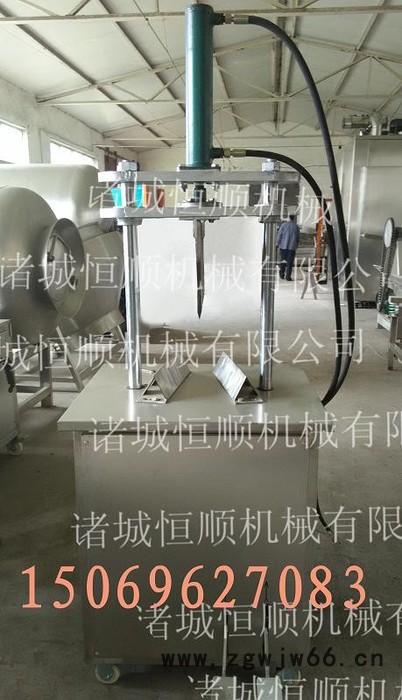 恒顺200猪头劈半机  猪头羊头留脑劈半机 锰**具劈半机图4