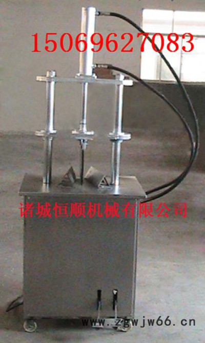 恒顺200猪头劈半机  猪头羊头留脑劈半机 锰**具劈半机图5