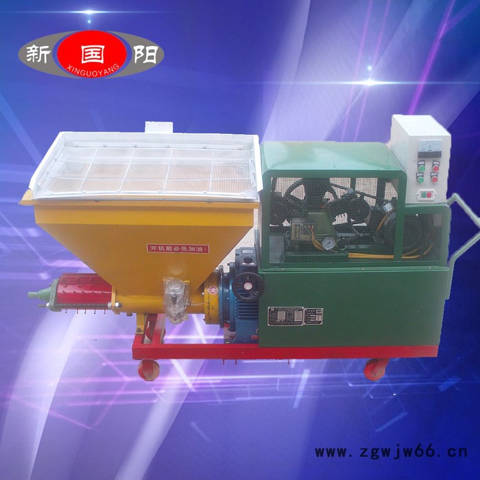 专业生产建筑内外爱外观 耐火材料砂浆喷涂机 国旺机械图4