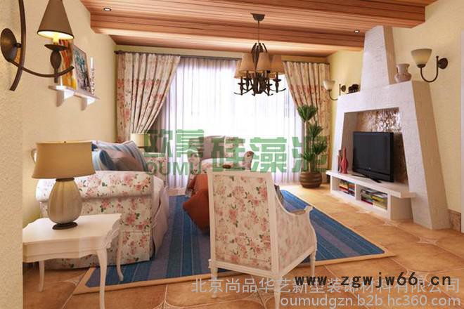 欧幕硅藻泥健康环保墙面装饰材料耐火/防火材料图3